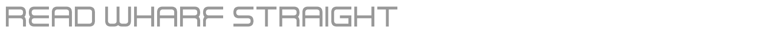 Read Wharf font preview